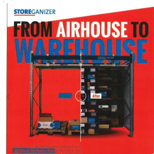 FROM AIRHOUSE TO WAREHOUSE