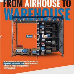 Storeganizer: from airhouse to warehouse