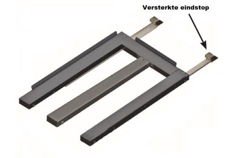 Palletladen voor montage op vloer